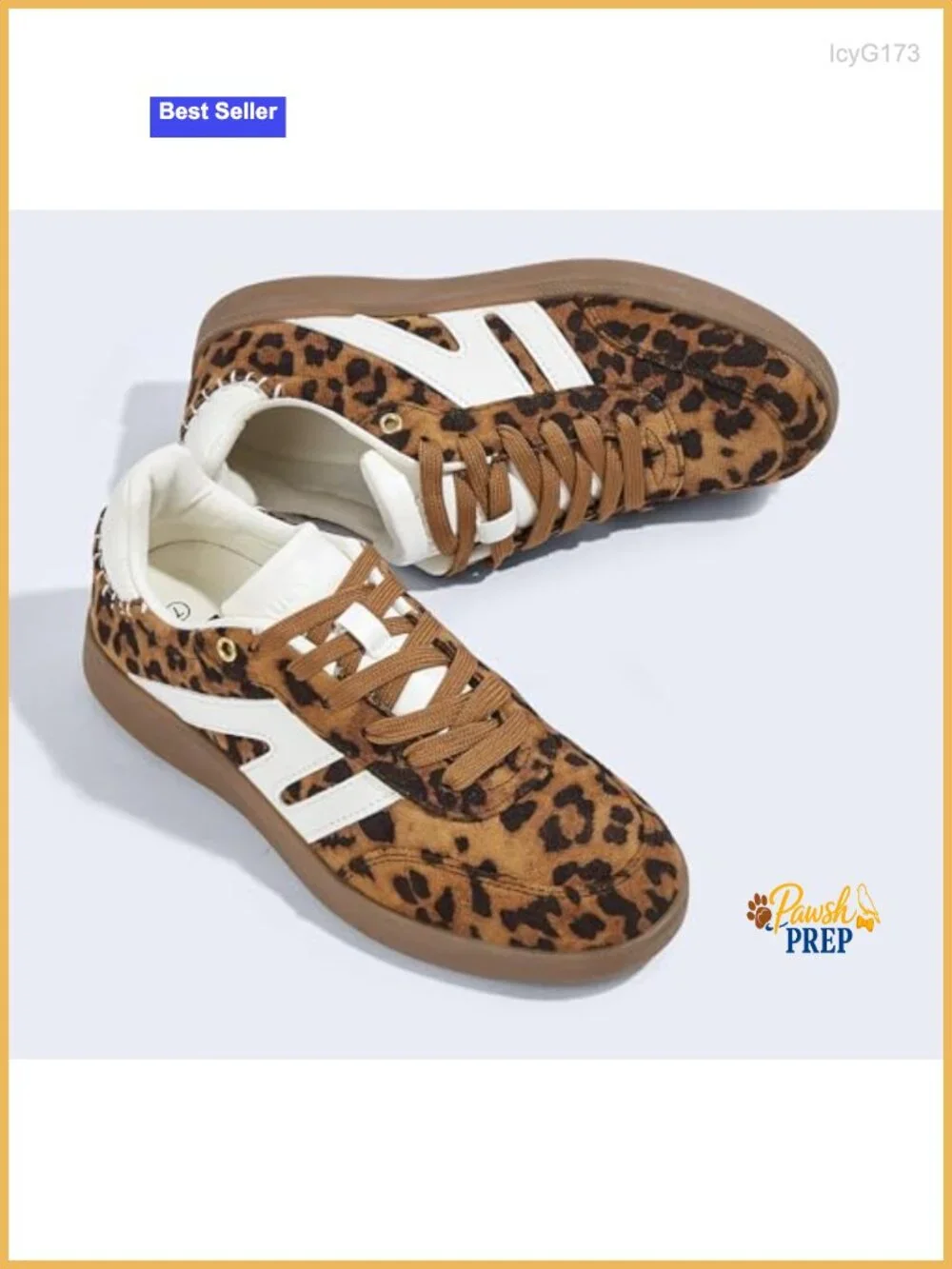 Genuine Leather & Suede Retro Fashion Sneakers - Anti-Slip Gum Sole Lace-Up
